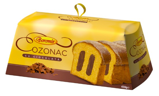 Cozonac with chocolate Cream