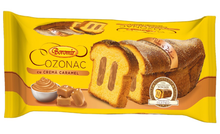 Cozonac with Caramel Cream