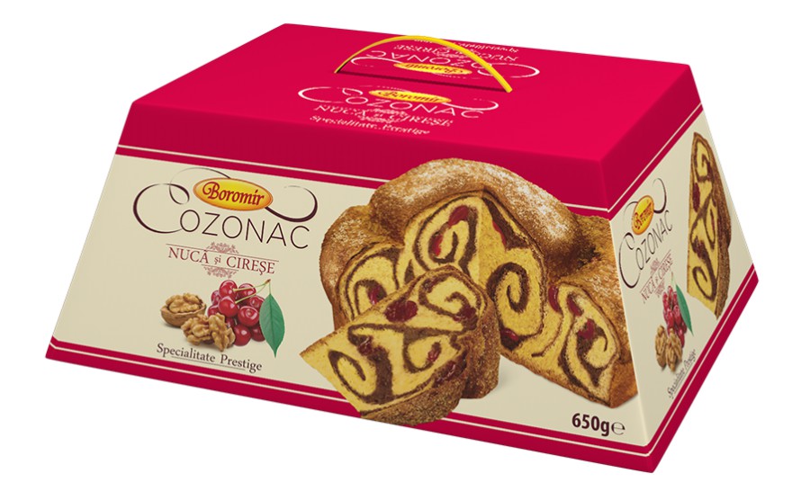 Exotic Cozonac with Pistachio Cream and white Chocolate Chips