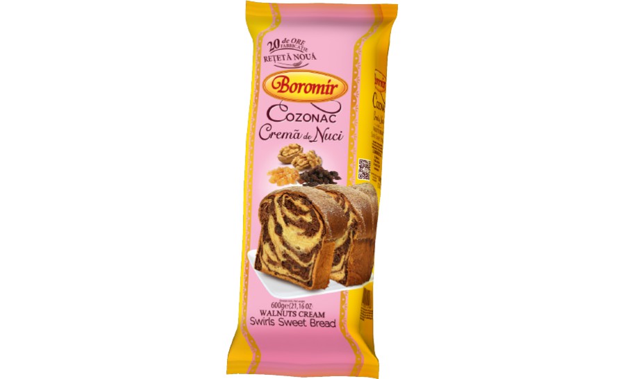 Cozonac with Walnuts Cream