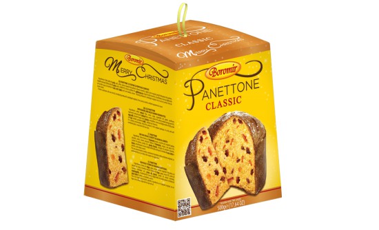 Classic Panettone with Raisins and Orange