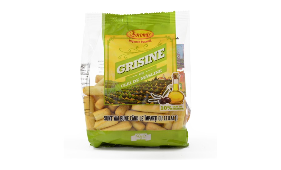 Grissini with olive oil