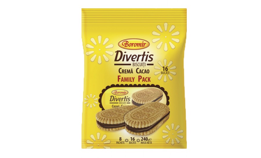 Buscuits divertis family pack with cocoa cream