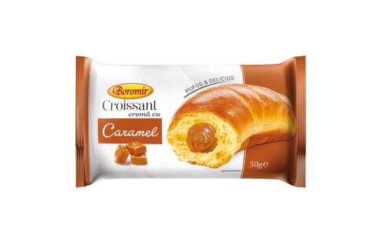Croissant with Caramel Cream