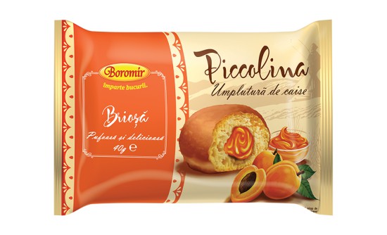 Piccolina with apricot filling