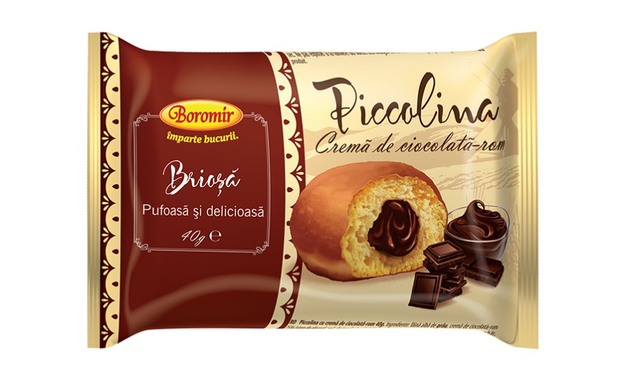 Piccolina with Chocolate-rum cream