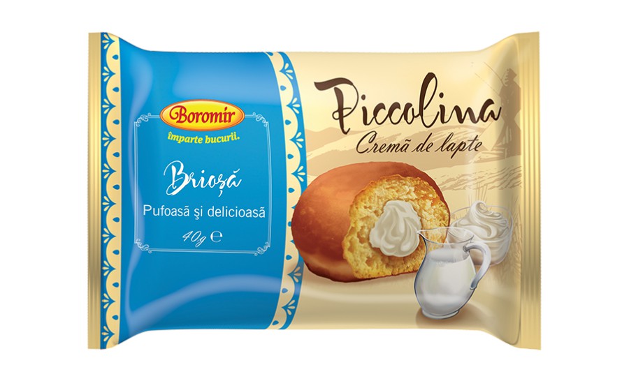 Piccolina with Milk and Whipped cream