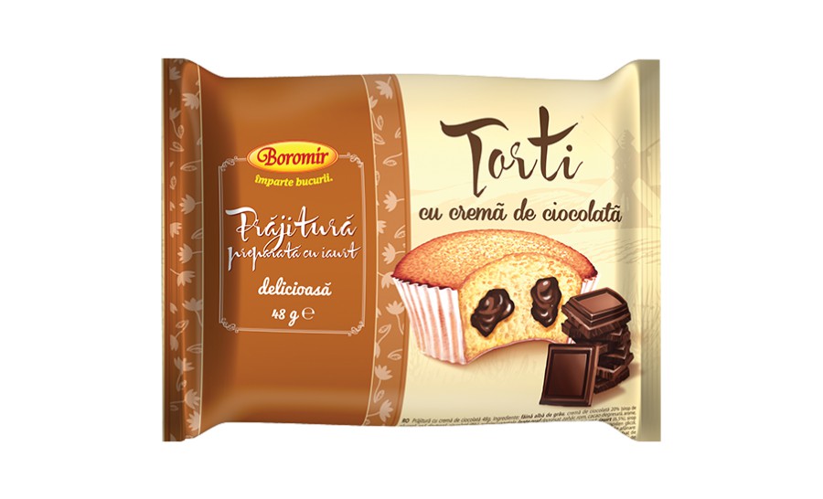 Torti with Chocolate Cream
