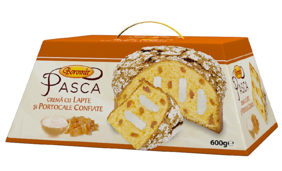 Pasca with Milk Cream and Candied Orange