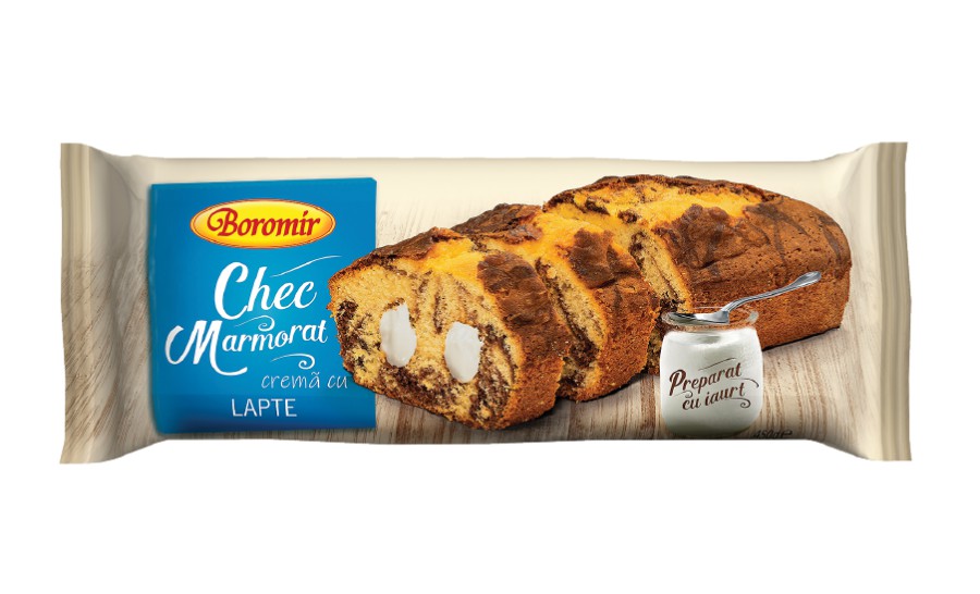 Marble Pound Cake with Milk Cream